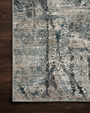 Cascade Rug Taupe/Blue