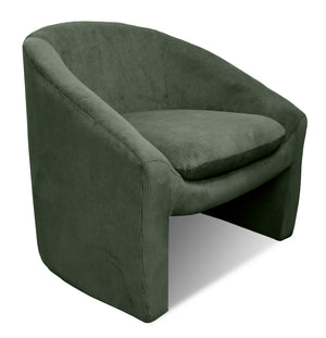 Shackelton Corduroy Occasional Chair - Olive