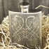 6oz Pewter Hip Flask with Celtic Knot Design