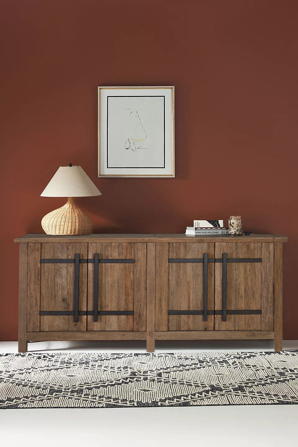 Reclaimed Oak Buffet Table | Sideboard