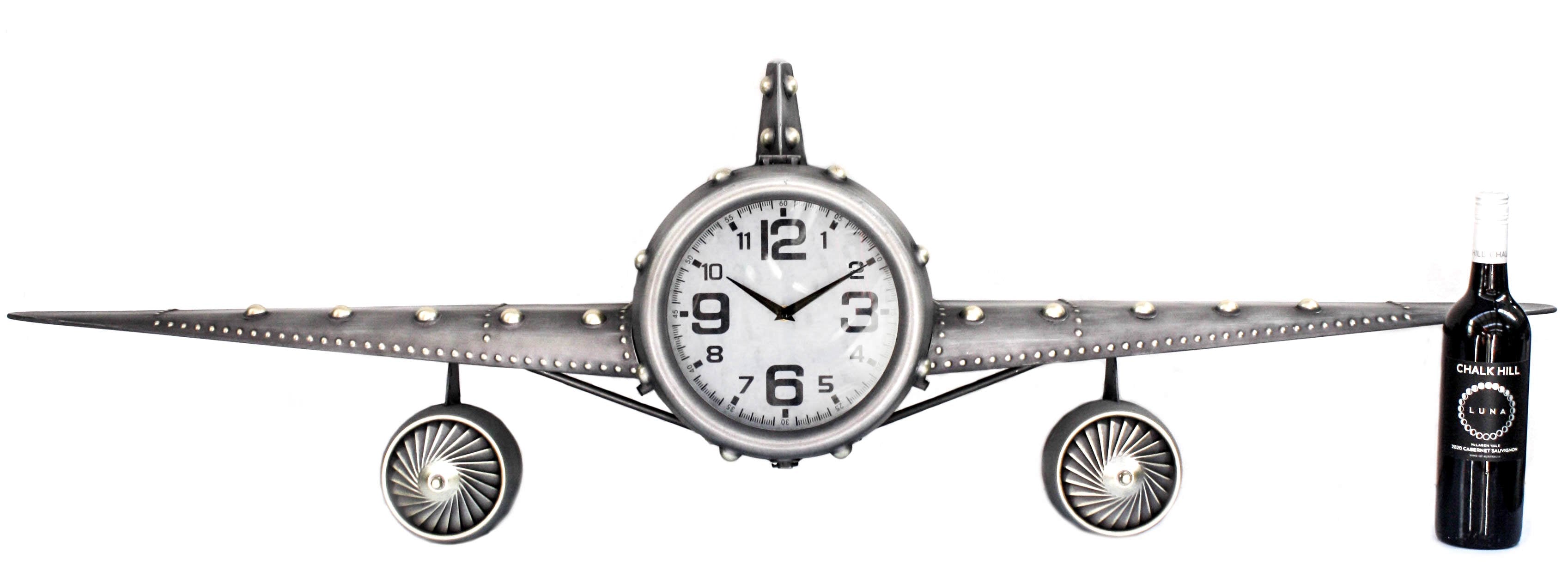 Wall Clock - Giant Aeroplane 145cm