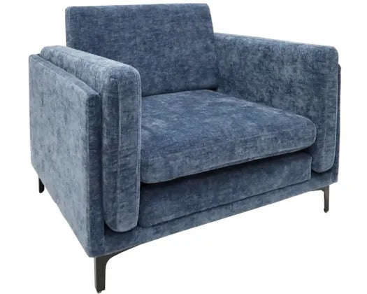 Nina Armchair - Vintage Blue/Grey