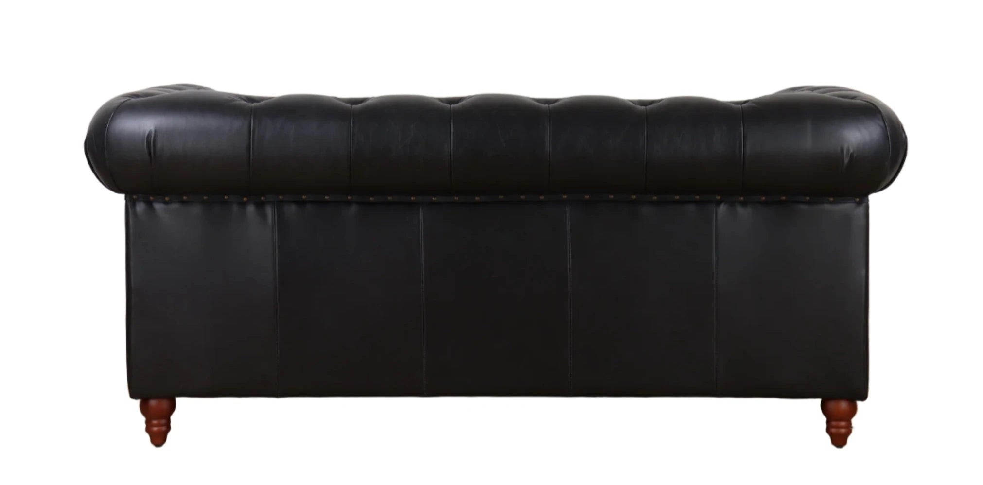 Chesterfield 2 Seat Sofa - Black