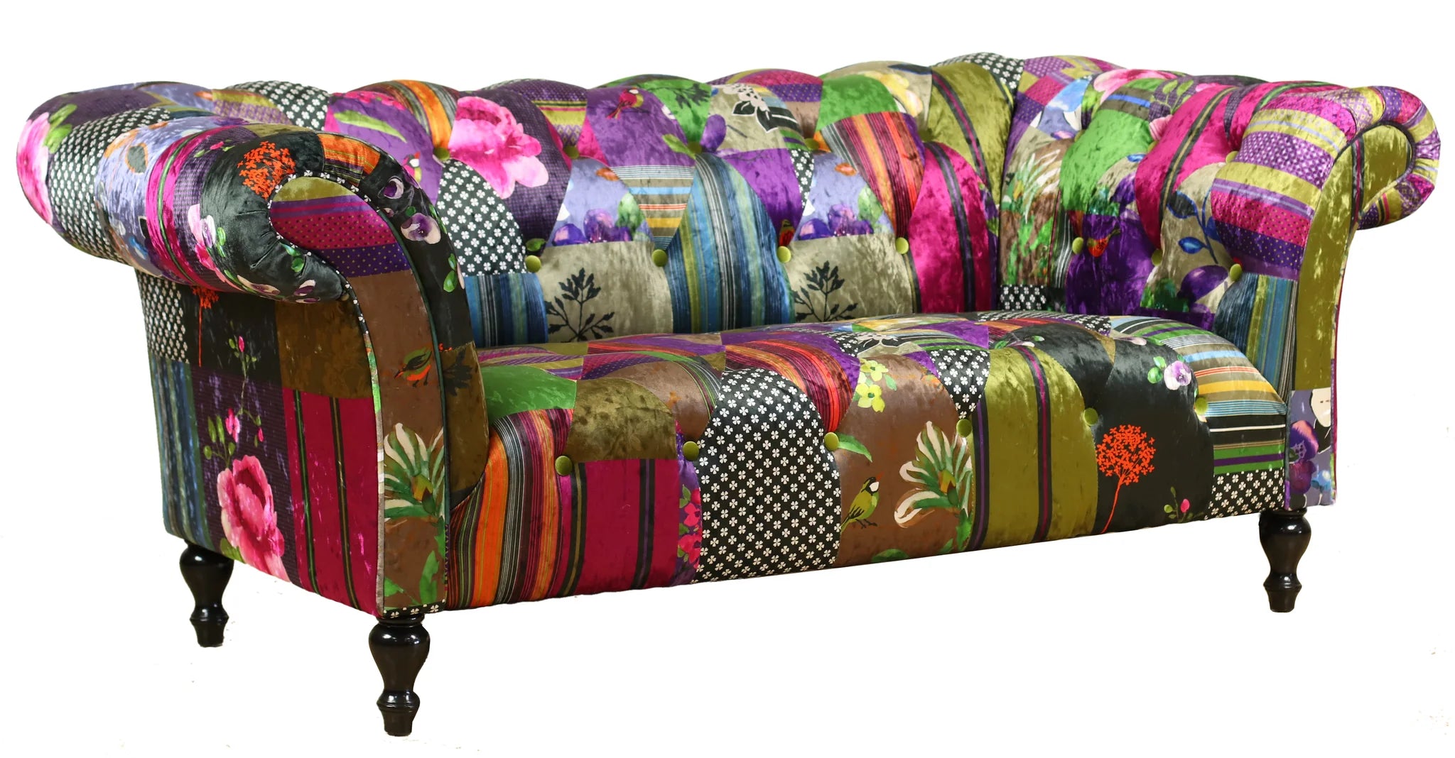 Hereford Patchwork 2 Seater Sofa