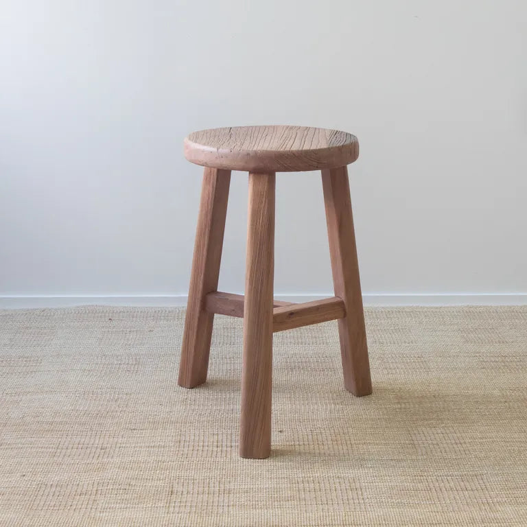 Coastline Aged Elm Stool