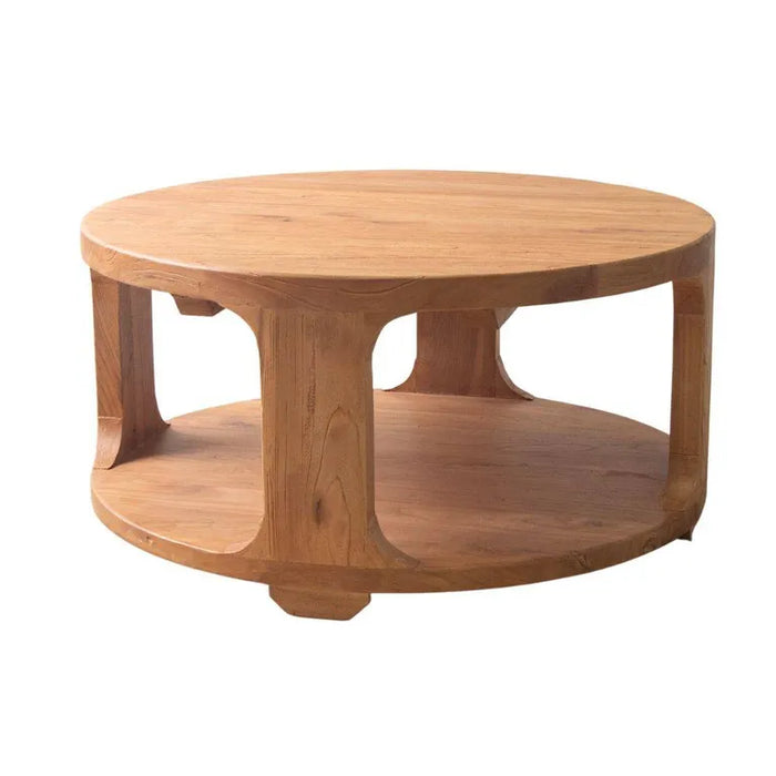 Coastline Drum Elm Coffee Table