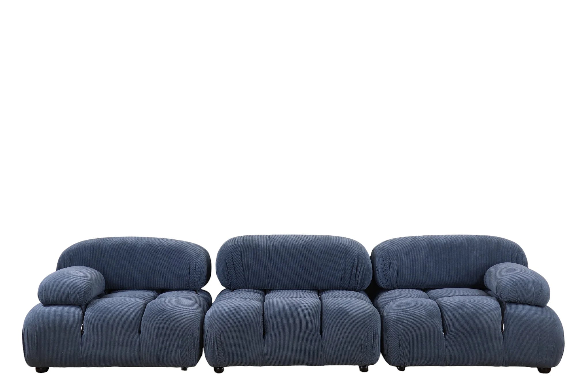 Marcel Corduroy Modular Sofa - Blue