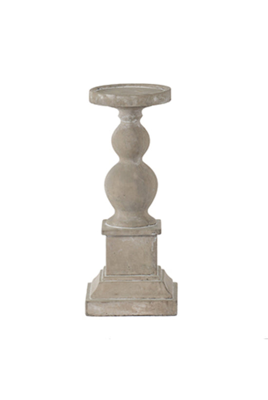 Cement Pillar Candle Holder Small