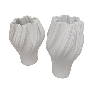 3D Vase - Arctic White