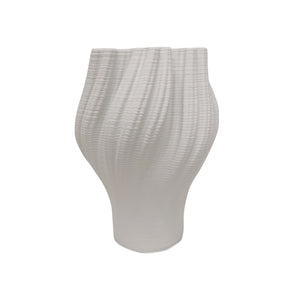 3D Vase - Arctic White