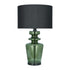 Emerald Table Lamp - Emerald + Black Shade