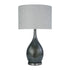 Acapulco Table Lamp - Charcoal + Cement Shade