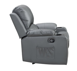 Denver Manual Recliner Lounge Suite - 3+1+1