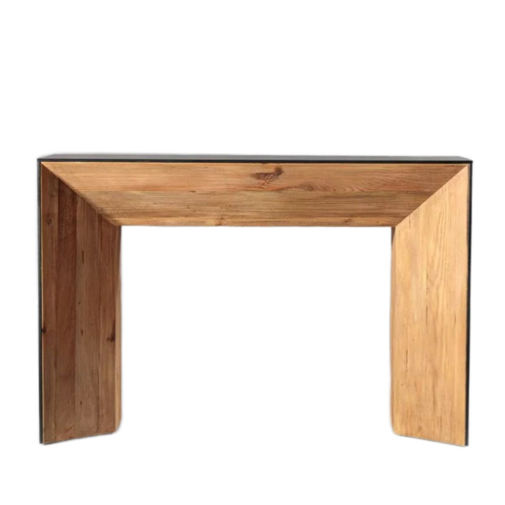 Danika Pine Tapered Console Table