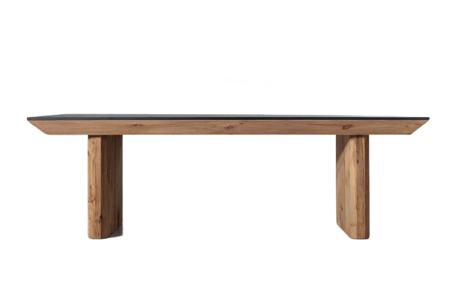 Danika Pine Tapered Dining Table 240cm