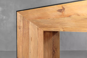 Danika Pine Tapered Console Table