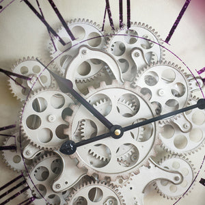 Cologne Wall Clock with Gears