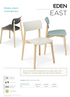 East Dining Chair - Dove