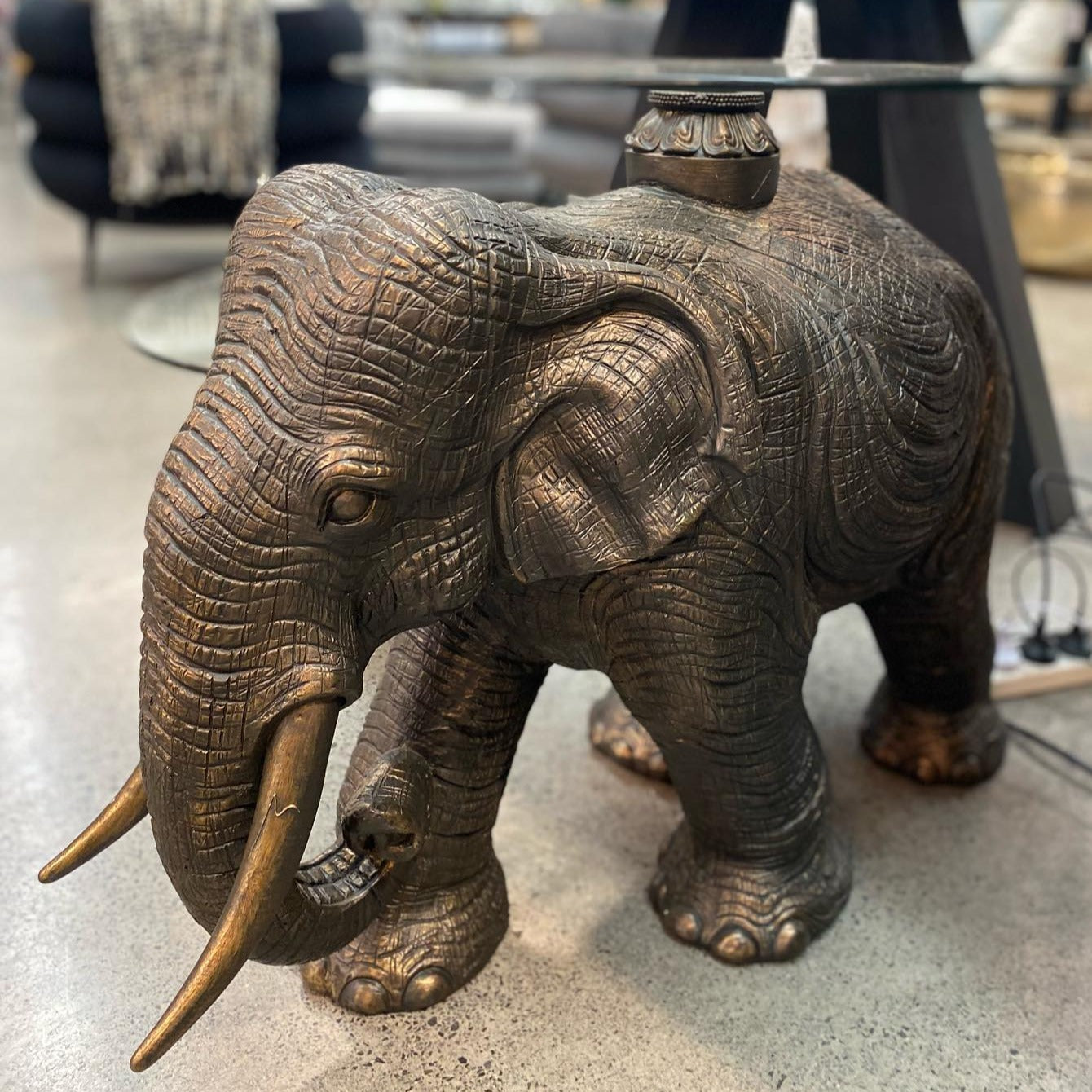 Elephant Accent Table