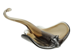 Mantaray Glass  Accent - Large
