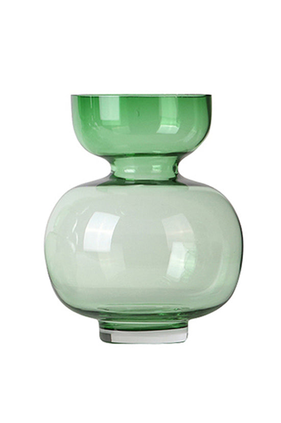 Green Globe Vase - Wide