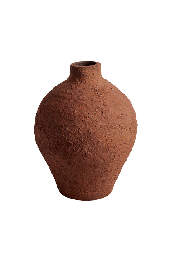 Belly Bottle Vase Terracotta