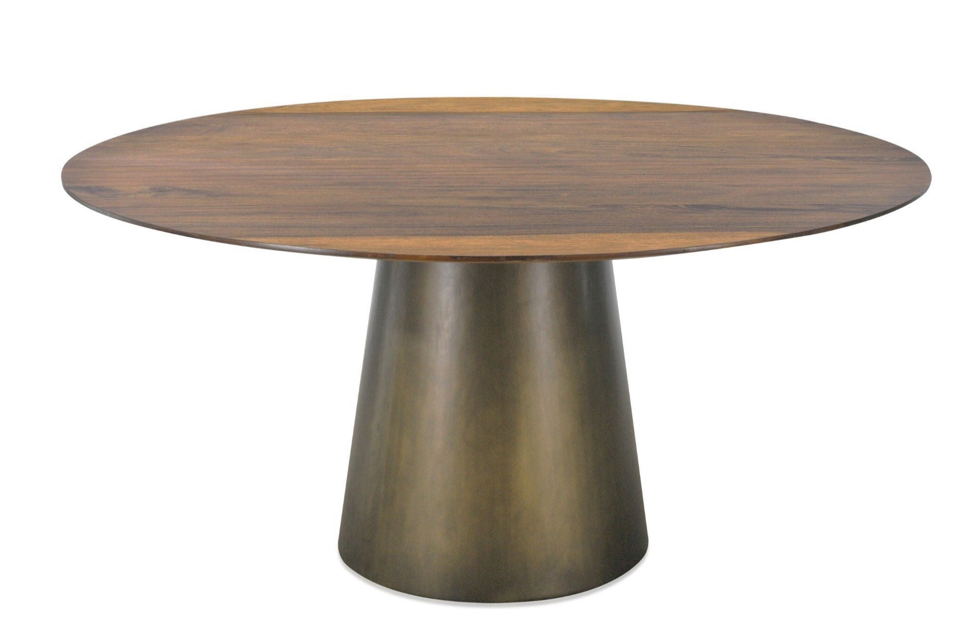 Malibu Round Dining Table with Cone Base