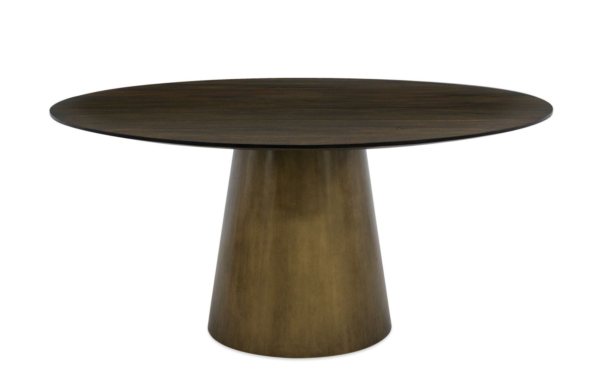 Malibu Round Dining Table with Cone Base