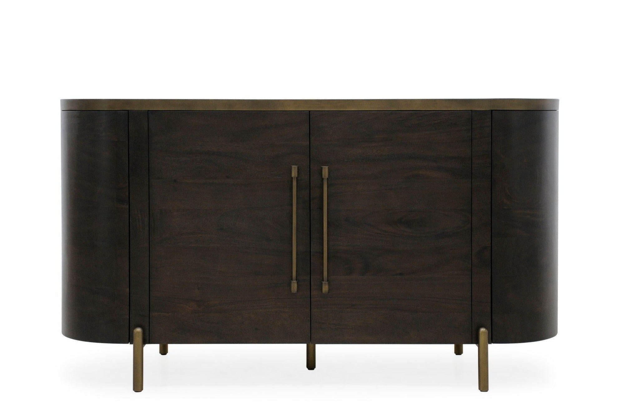 Malibu Curved Sideboard 4 Door