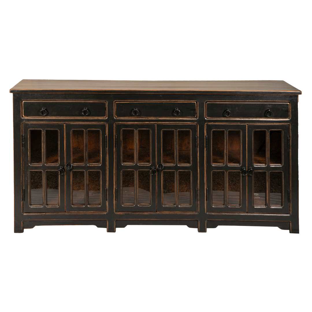 French Country Sideboard - Antique Black