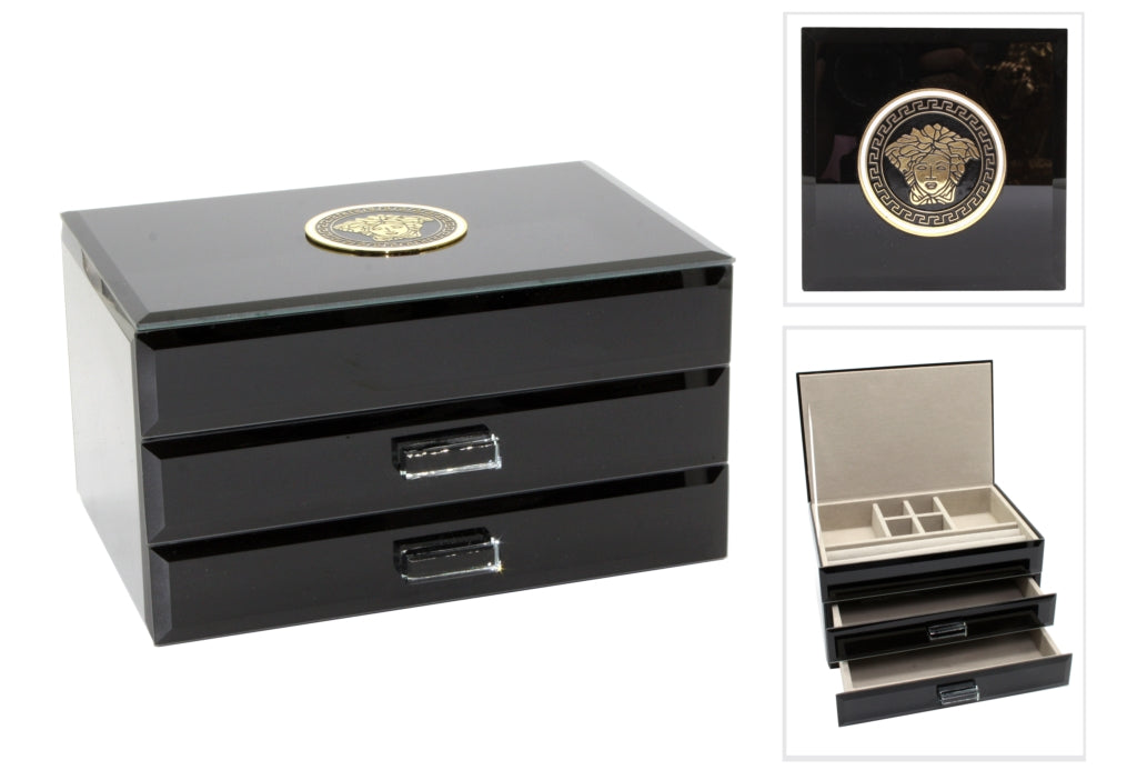 Jewellery Box - Medusa Black