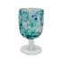 Glass Multi Colour Wine Glass - Set of 2