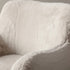 Otis Accent Fur Chair - Dawn