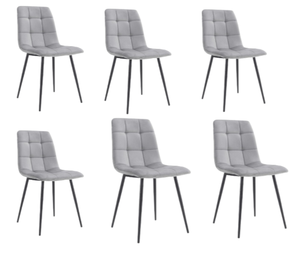 Chicago Dining Chair - Grey