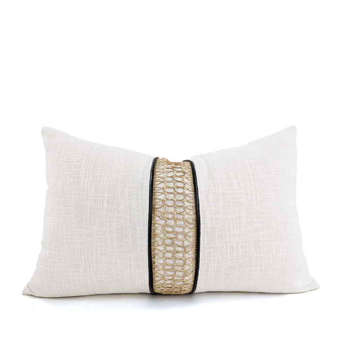 Braid Cushion Cover - Cream Natural