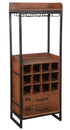 Solid Teak Wine Rack