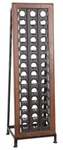 Solid Teak Wine Bottle Rack