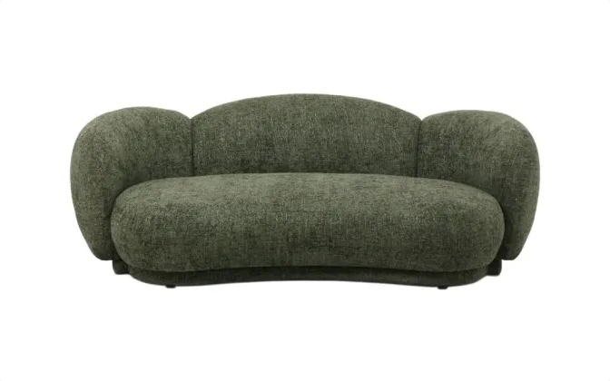 Heart 2 Seat Sofa - Olive