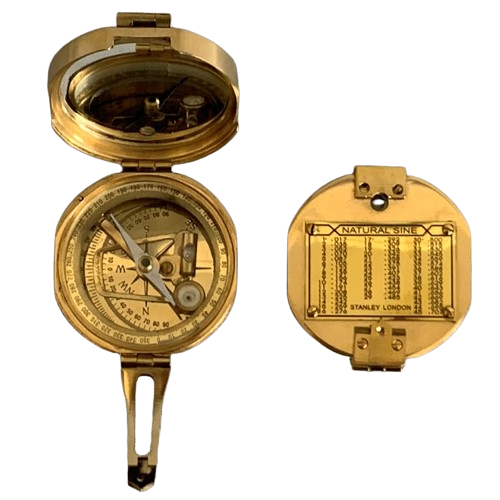 Brass Brunton Compass