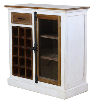 Buffet with Wine Racks - Recycled Fir