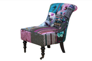 Lily Patchwork Casual Chair