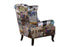 Cooper Patchwork Wingback Armchair