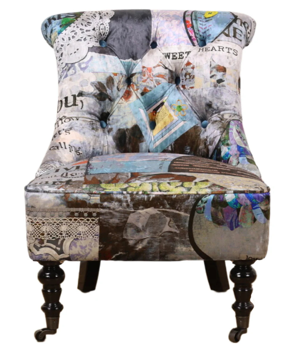 Danaye Patchwork Casual Chair