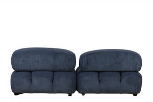 Marcel Corduroy Modular Sofa - Blue