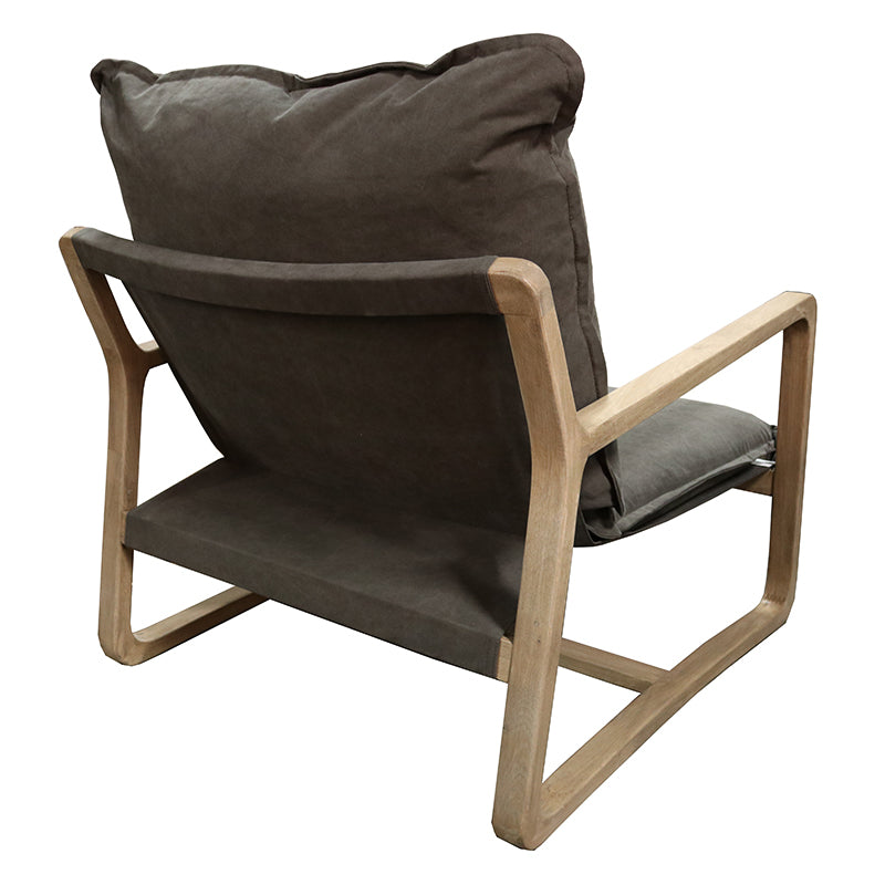 Acer Lounge Chair - Army Green