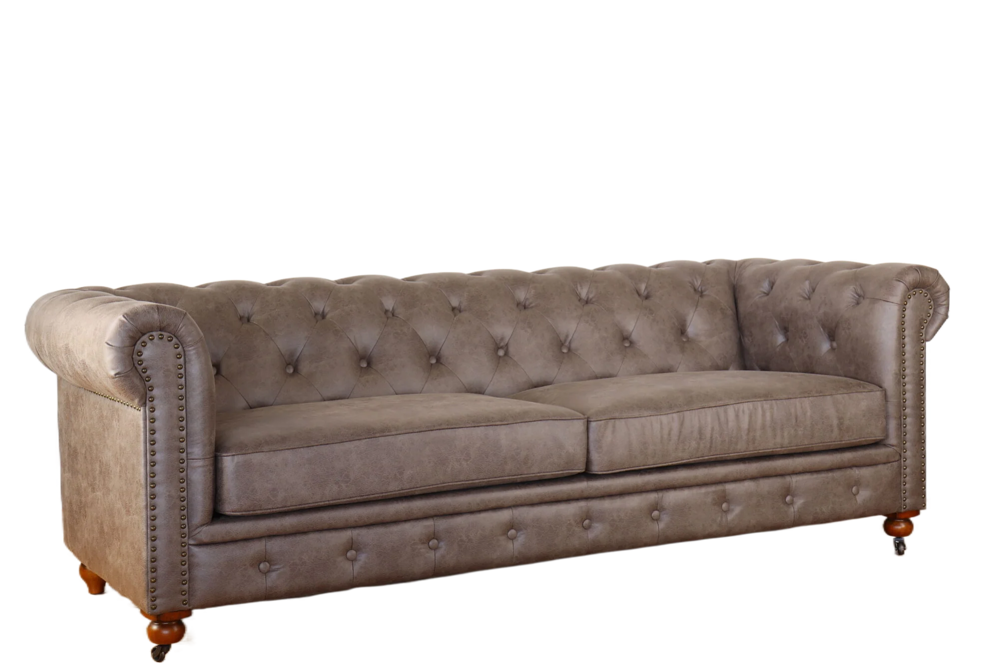 Chesterfield 3 Seater Sofa - Vintage Grey