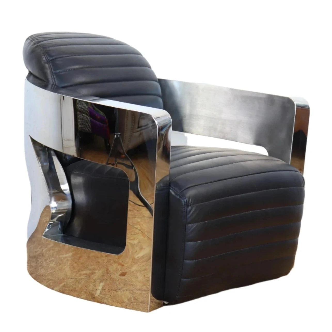 Aviator Rocket Leather Armchair