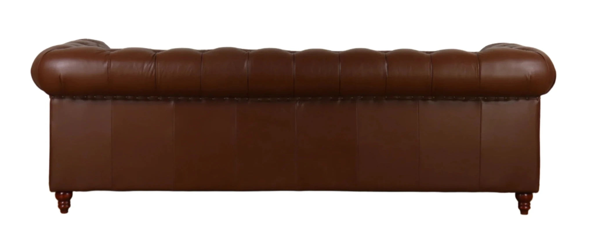 Chesterfield 3-Seater Sofa - Cuba Brown