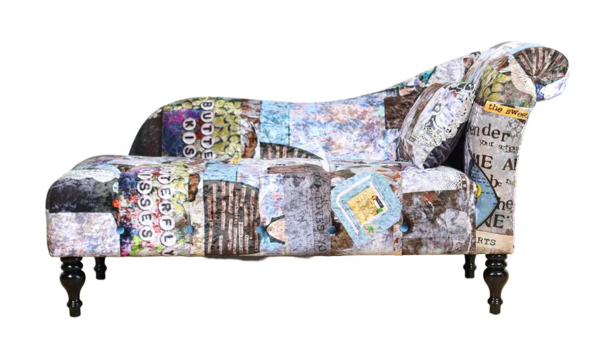 Patchwork Chaise Chair