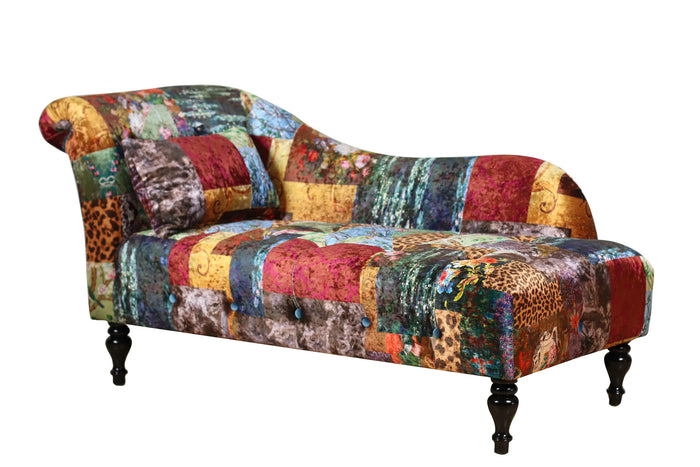 Lavenham Patchwork Chaise Chair